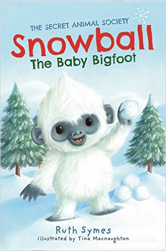 Snowball the Baby Bigfoot illustrated by Tina Macnaughton.