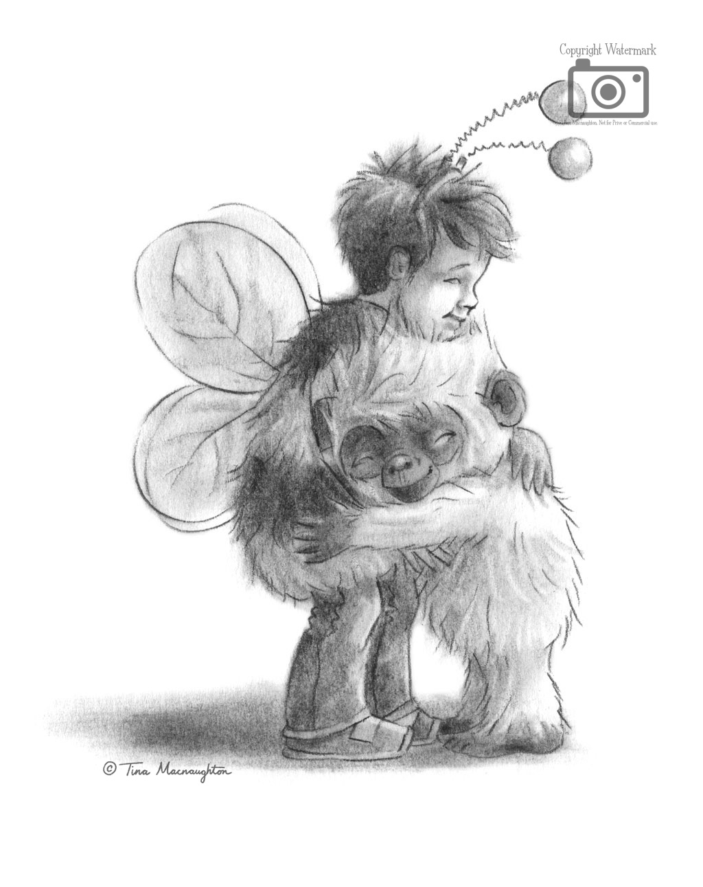 Snowball the Baby Bigfoot illustrated by Tina Macnaughton
